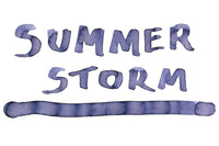 Robert Oster Summer Storm - Ink Sample