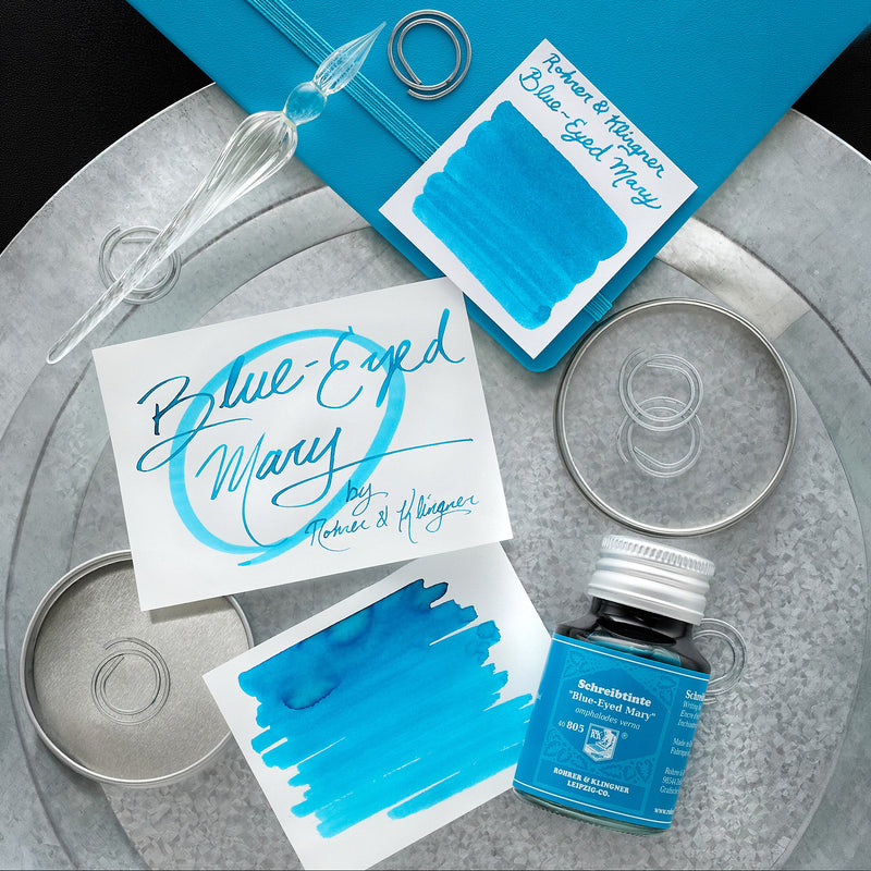 Rohrer & Klingner Blue-Eyed Mary - 50ml Bottled Ink
