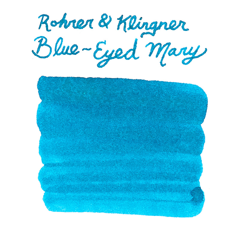 Rohrer & Klingner Blue-Eyed Mary - Ink Sample