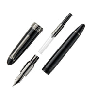 Sailor 1911L Naginata Togi Fountain Pen - Black/Black