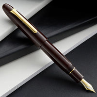 Sailor 1911 King of Pens Color Urushi Ebonite Fountain Pen - Maroon