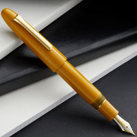 Sailor 1911 King of Pens Color Urushi Ebonite Fountain Pen - Sunflower