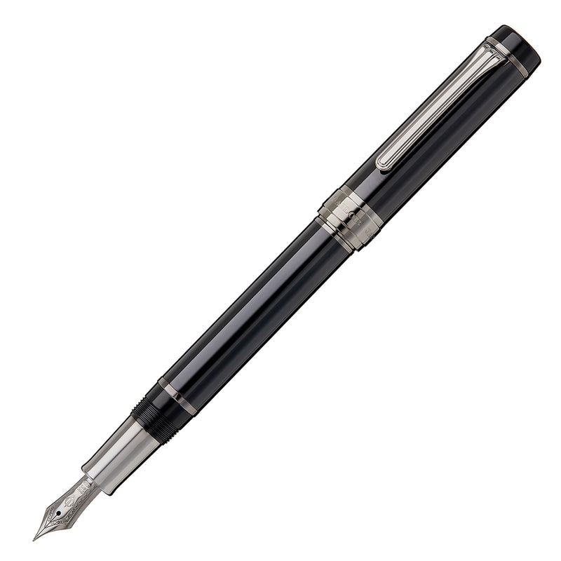 Sailor CYLINT Fountain Pen - Black Stainless Steel