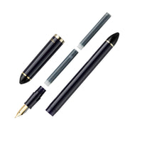 Sailor Compass Fude De Mannen Fountain Pen - Dark Blue, 40°