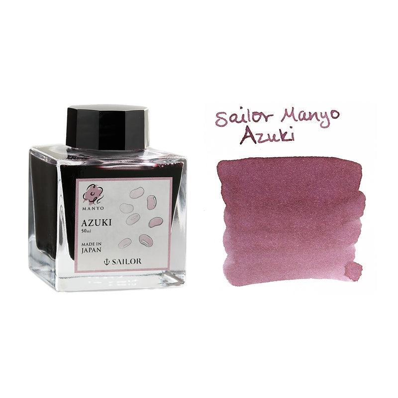 Sailor Manyo Azuki - 50ml Bottled Ink