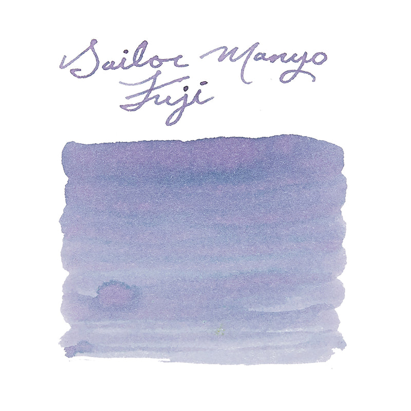 Sailor Manyo Fuji - Ink Sample