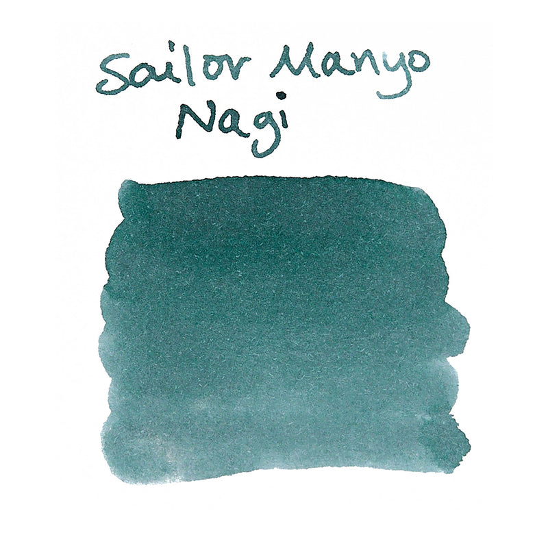 Sailor Manyo Nagi - Ink Sample