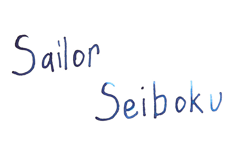 Sailor Seiboku Pigmented Blue Black - 50ml Bottled Ink