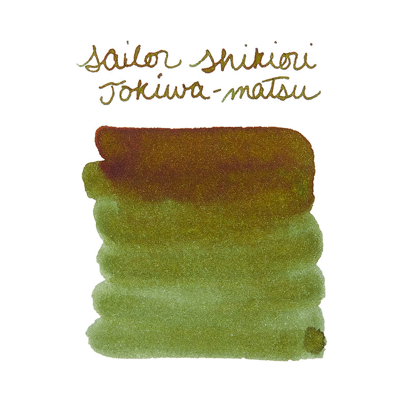 Sailor Shikiori Tokiwa-matsu - Ink Sample