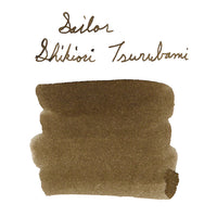 Sailor Shikiori Tsurubami - Ink Sample