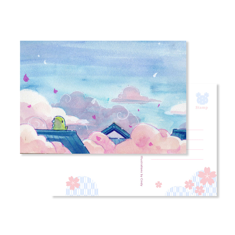 Esterbrook Postcards - Sakura Street (Limited Edition)