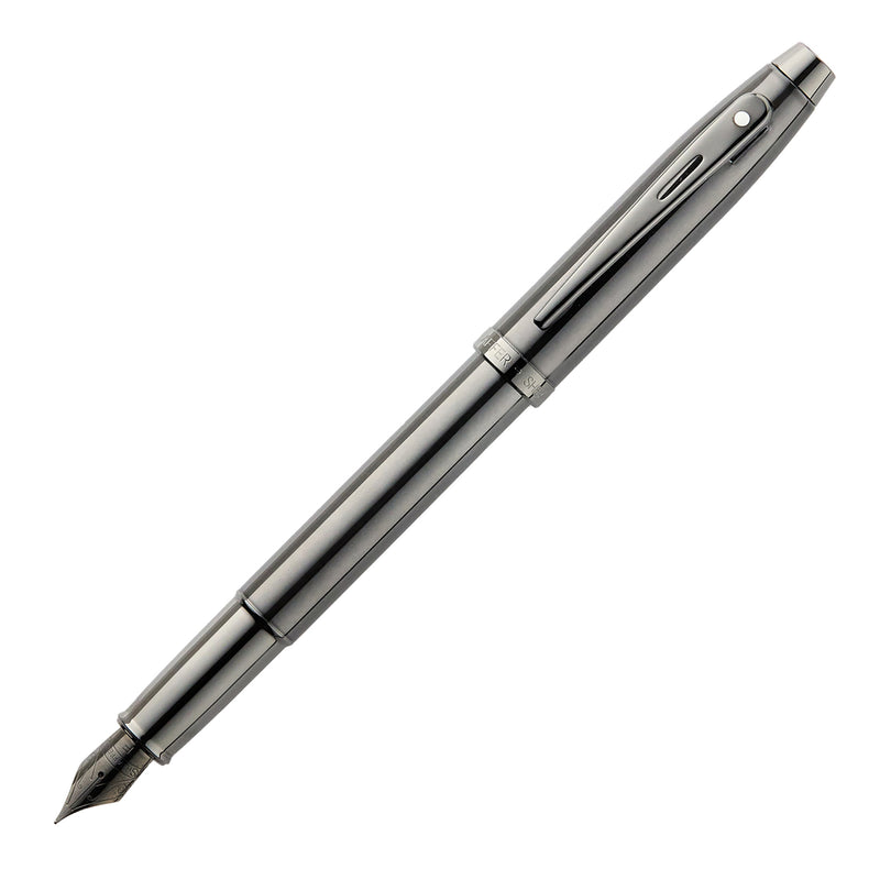 Sheaffer 100 Fountain Pen - Gunmetal