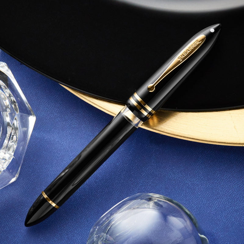 Sheaffer Balance III Fountain Pen - Glossy Black/Gold