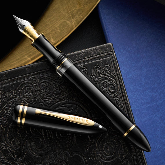 Sheaffer Balance III Fountain Pen - Glossy Black/Gold