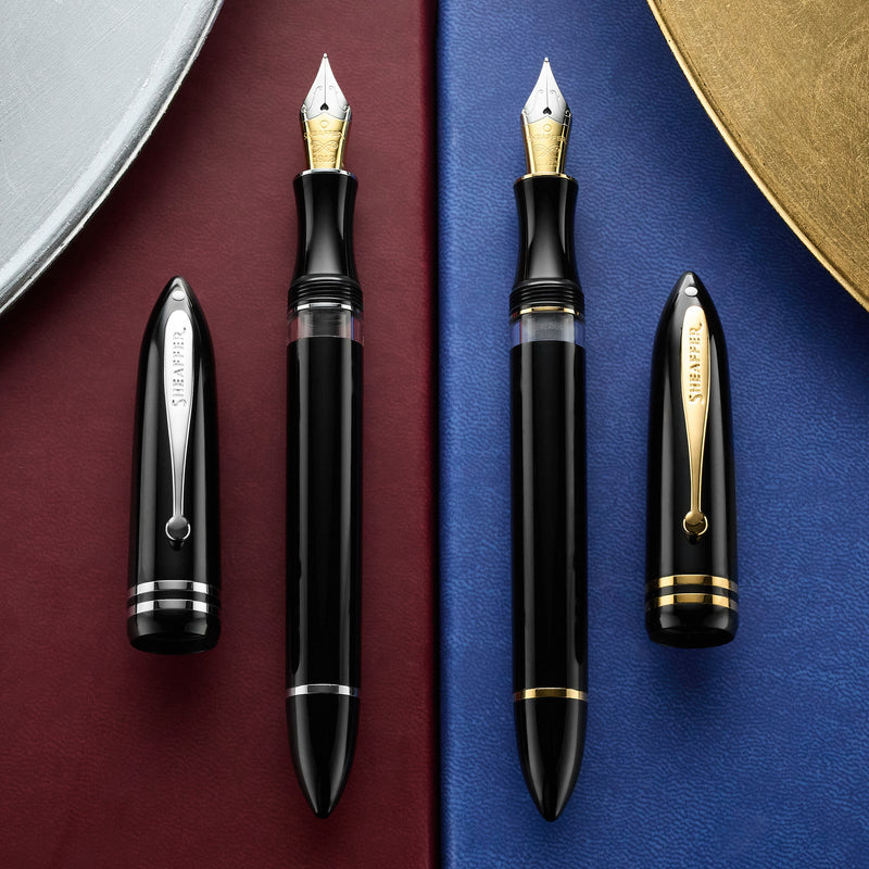 Sheaffer Balance III Fountain Pen - Glossy Black/Chrome
