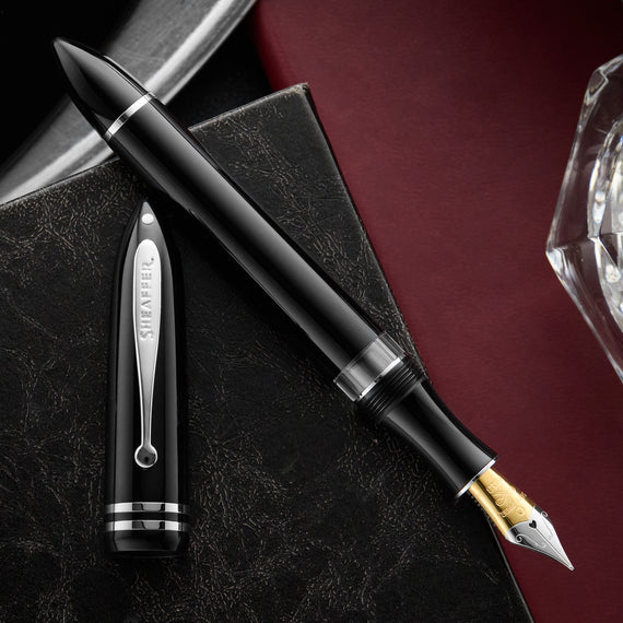 Sheaffer Balance III Fountain Pen - Glossy Black/Chrome