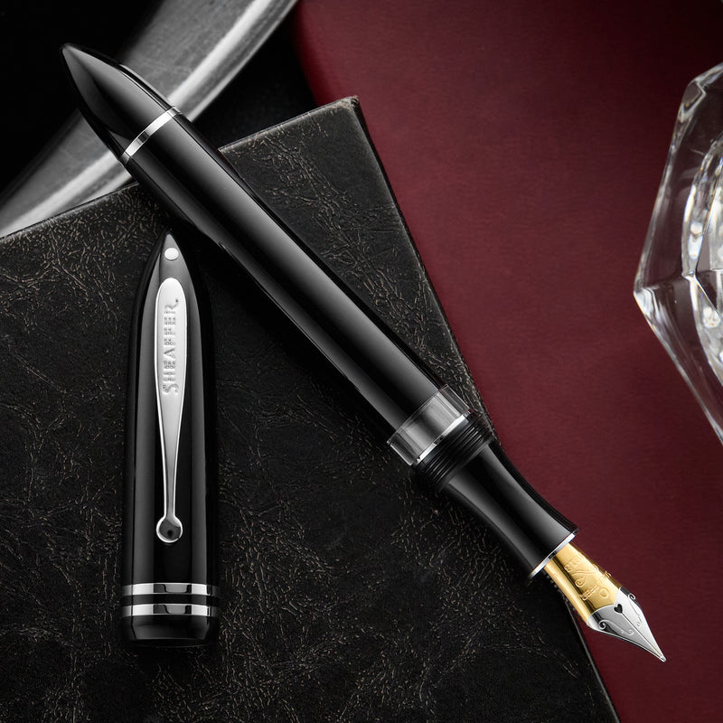 Sheaffer Balance III Fountain Pen - Glossy Black/Chrome