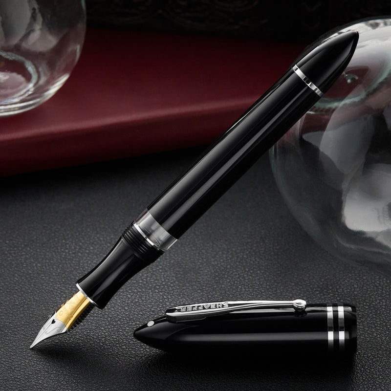 Sheaffer Balance III Fountain Pen - Glossy Black/Chrome