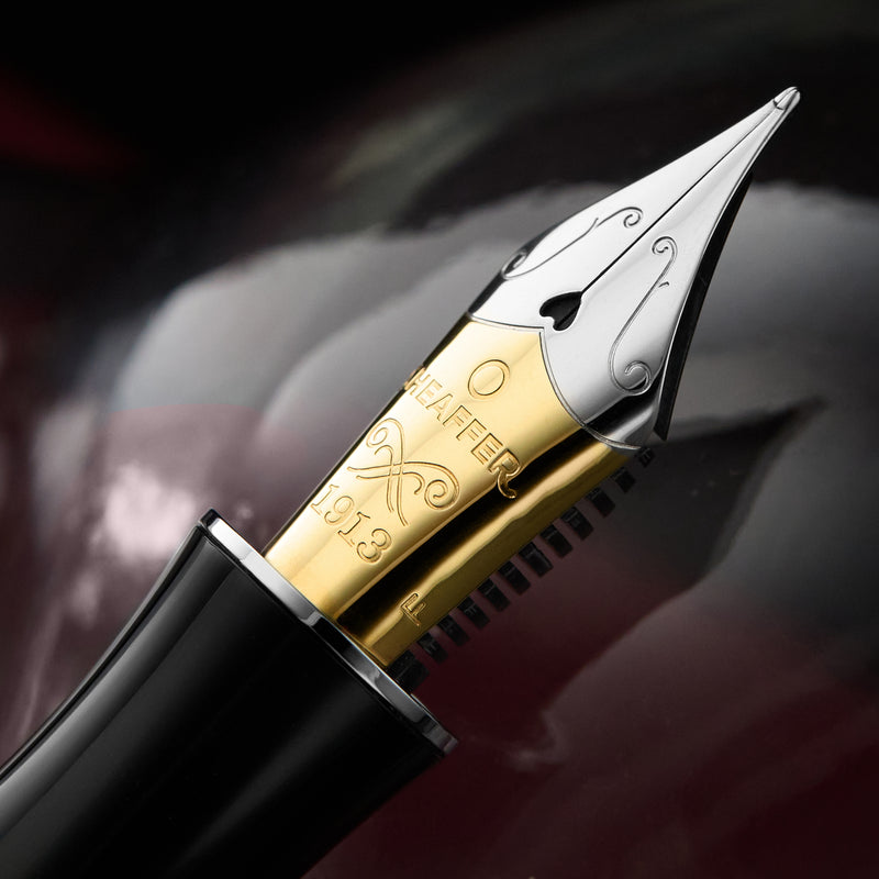 Sheaffer Balance III Fountain Pen - Glossy Black/Chrome