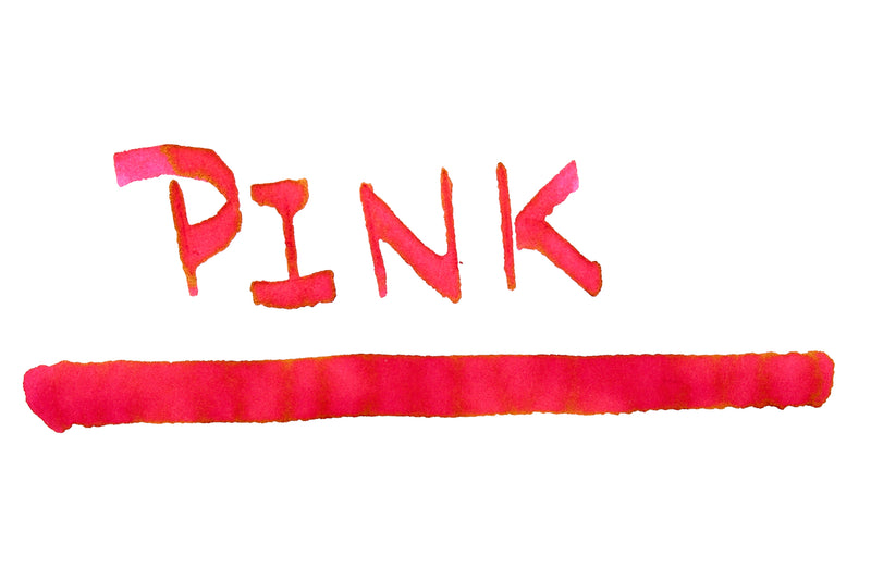 Sheaffer Pink - Ink Sample