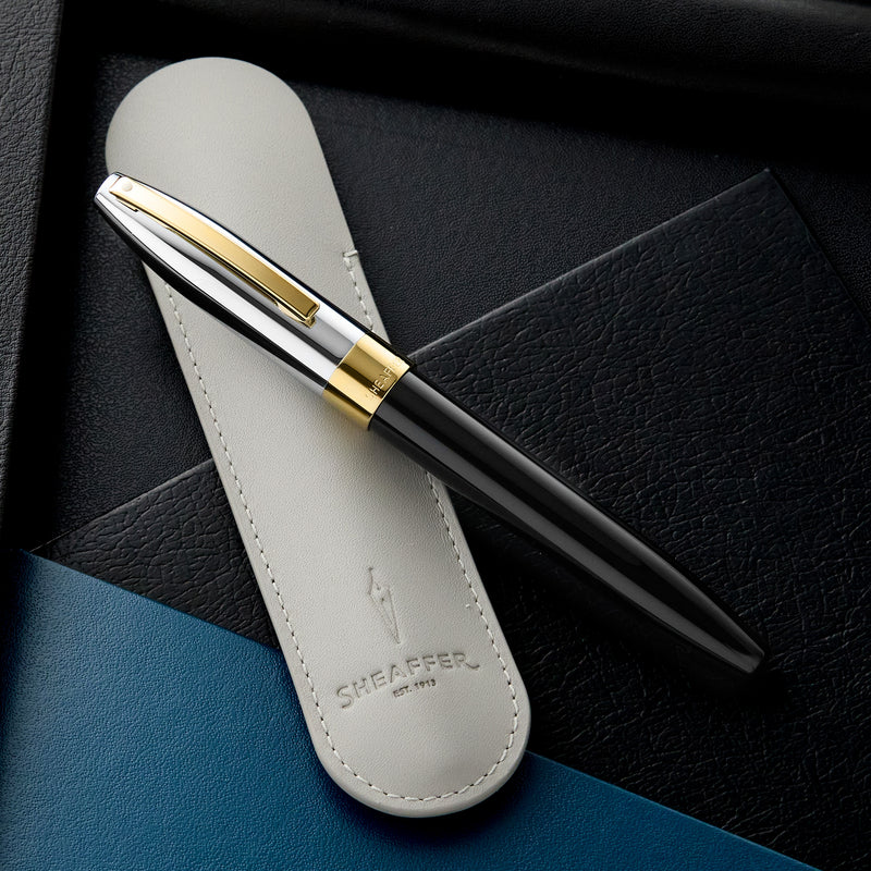 Sheaffer Legacy Fountain Pen - Black w/ Chrome Cap
