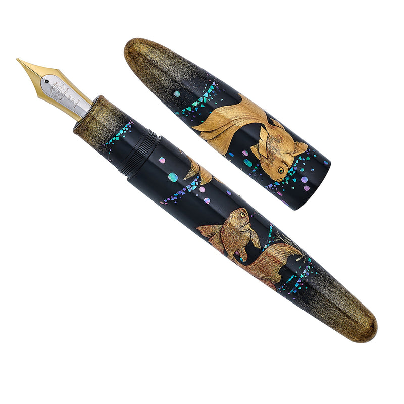 TACCIA Empress Maki-e Fountain Pen - Goldfish Suaka (Limited Edition)