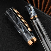 TWSBI ECO Fountain Pen - Black Marble w/ Bronze Trim