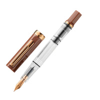 TWSBI ECO Fountain Pen - Espresso w/ Bronze Trim