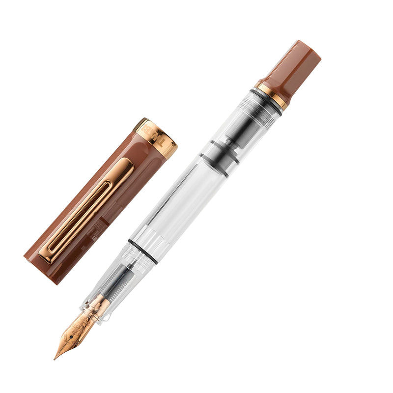 TWSBI ECO Fountain Pen - Espresso w/ Bronze Trim