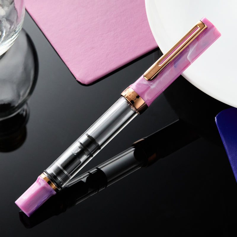 TWSBI ECO Fountain Pen - Fluorite Purple w/ Bronze Trim