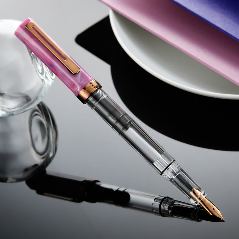 TWSBI ECO Fountain Pen - Fluorite Purple w/ Bronze Trim