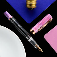 TWSBI ECO Fountain Pen - Fluorite Purple w/ Bronze Trim