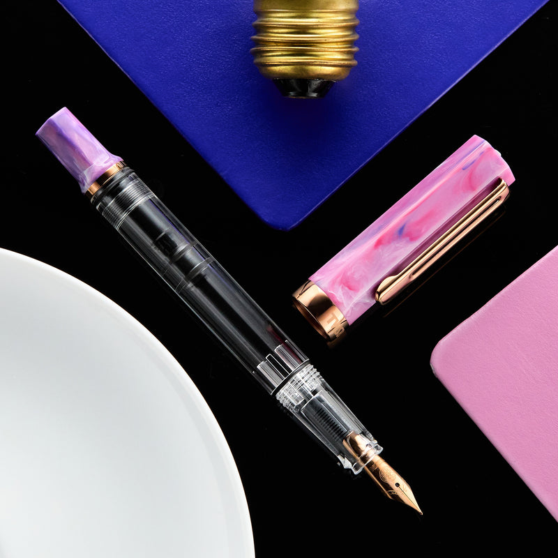 TWSBI ECO Fountain Pen - Fluorite Purple w/ Bronze Trim