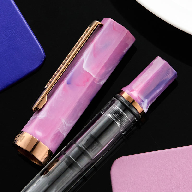 TWSBI ECO Fountain Pen - Fluorite Purple w/ Bronze Trim