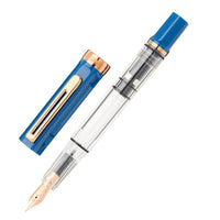 TWSBI ECO Fountain Pen - Indigo Blue w/ Bronze Trim
