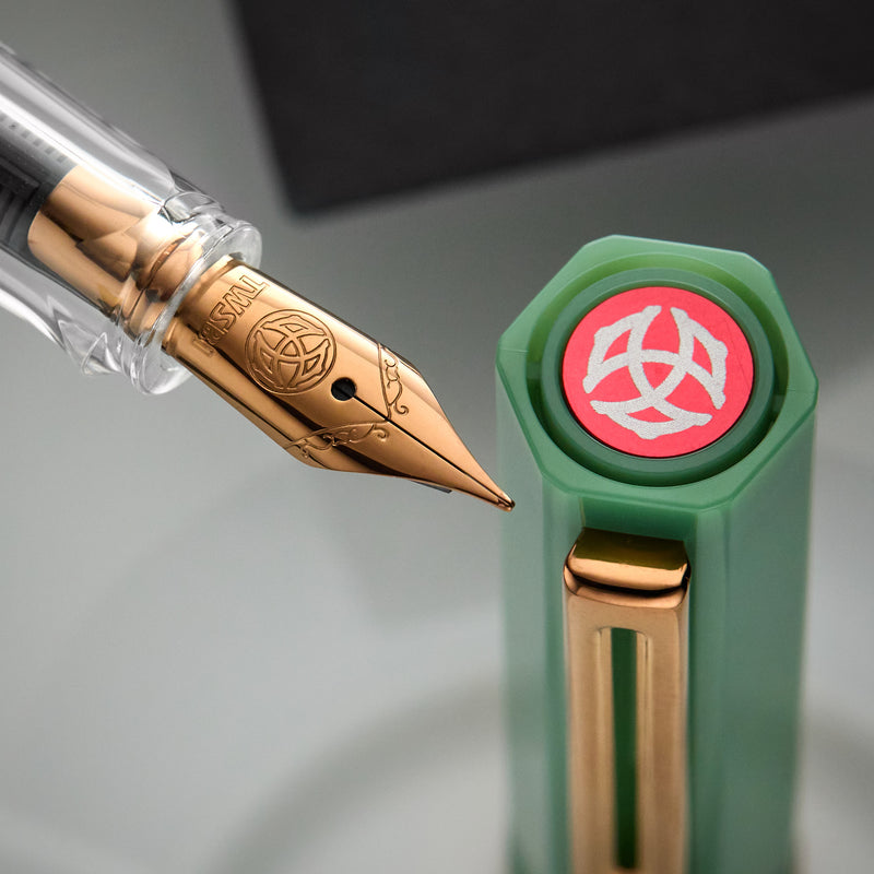 TWSBI ECO Fountain Pen - Jade Jelly w/ Bronze Trim