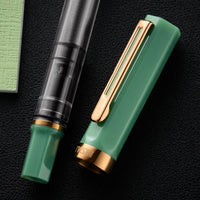 TWSBI ECO Fountain Pen - Jade Jelly w/ Bronze Trim