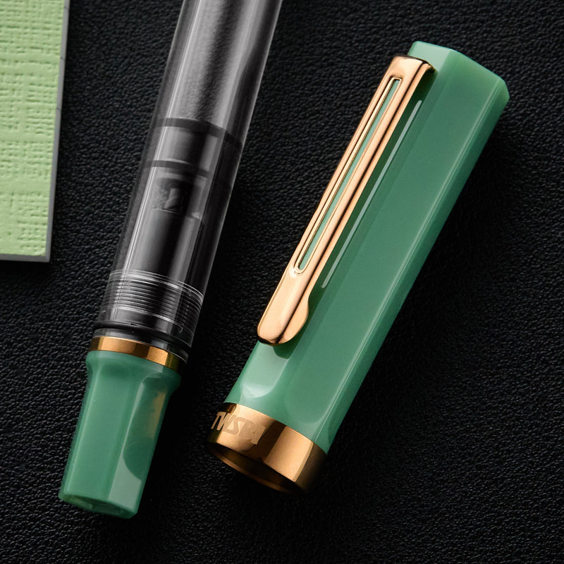 TWSBI ECO Fountain Pen - Jade Jelly w/ Bronze Trim