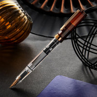 TWSBI ECO Fountain Pen - Rootbeer w/ Bronze Trim