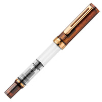 TWSBI ECO Fountain Pen - Rootbeer w/ Bronze Trim