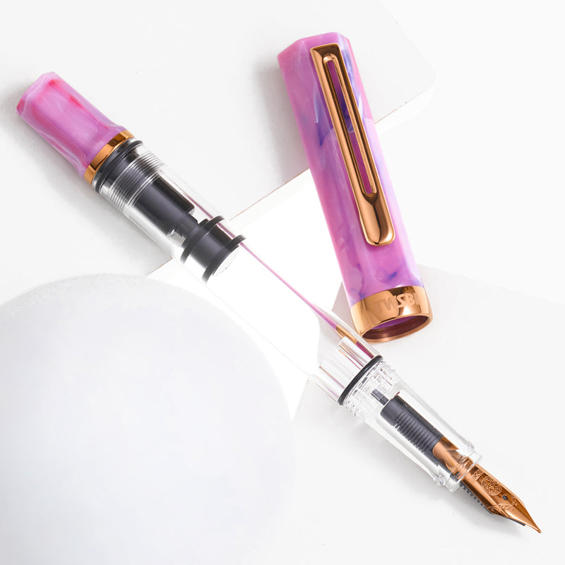 TWSBI ECO Fountain Pen - Fluorite Purple w/ Bronze Trim