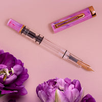 TWSBI ECO Fountain Pen - Fluorite Purple w/ Bronze Trim