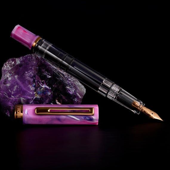TWSBI ECO Fountain Pen - Fluorite Purple w/ Bronze Trim