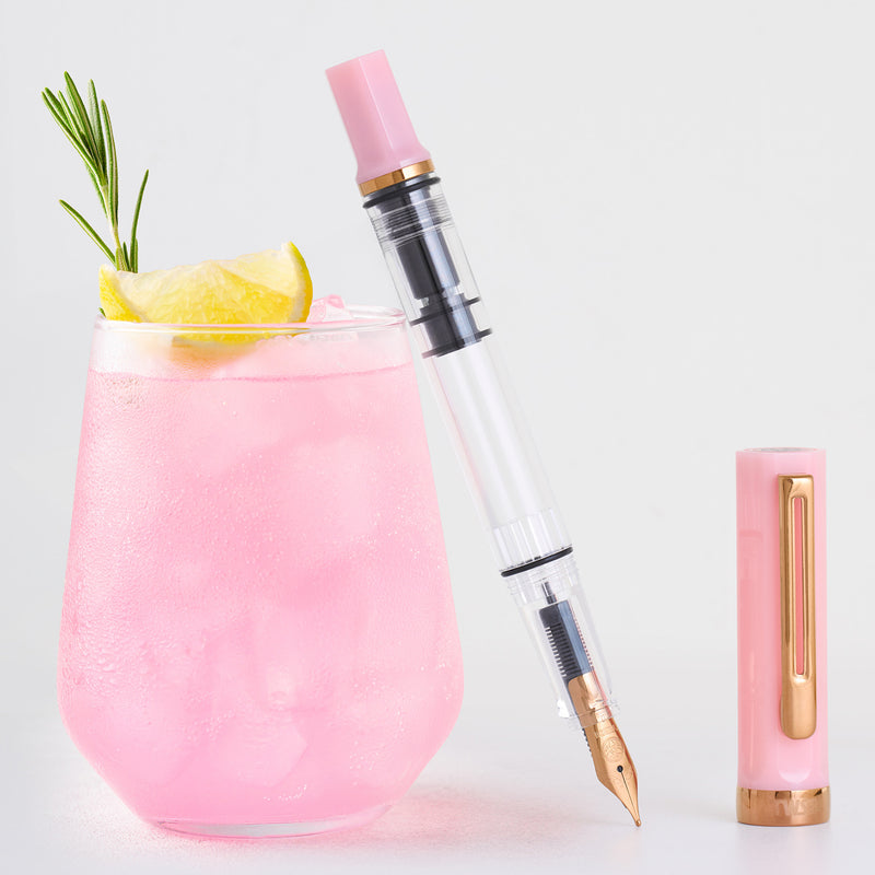TWSBI ECO Fountain Pen - Pink Lemonade w/ Bronze