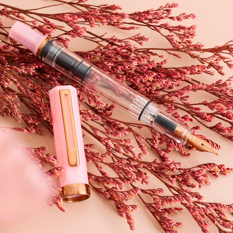 TWSBI ECO Fountain Pen - Pink Lemonade w/ Bronze