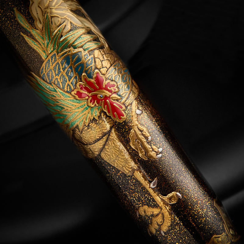 TACCIA Empress Maki-e Fountain Pen - Golden Herald (Limited Edition)