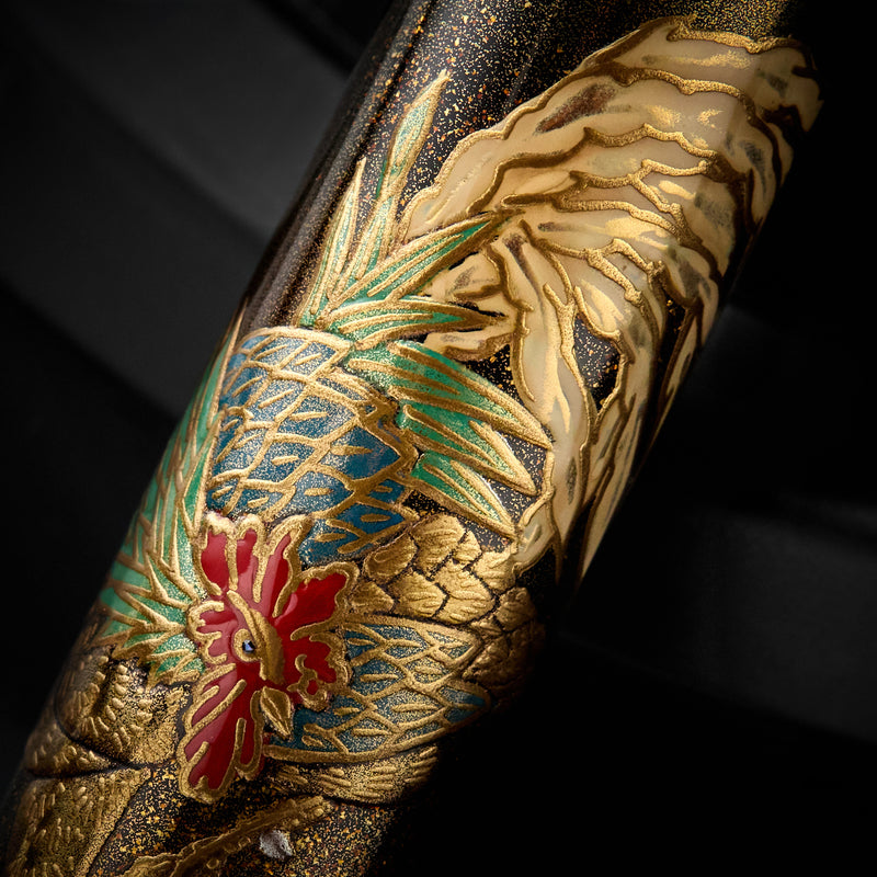TACCIA Empress Maki-e Fountain Pen - Golden Herald (Limited Edition)