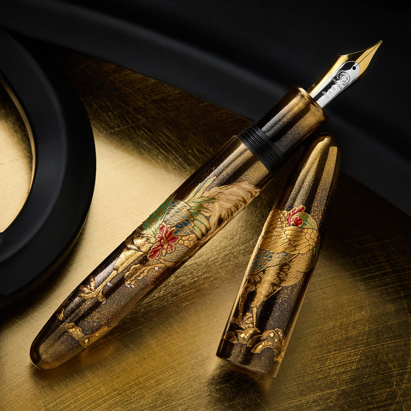 TACCIA Empress Maki-e Fountain Pen - Golden Herald (Limited Edition)
