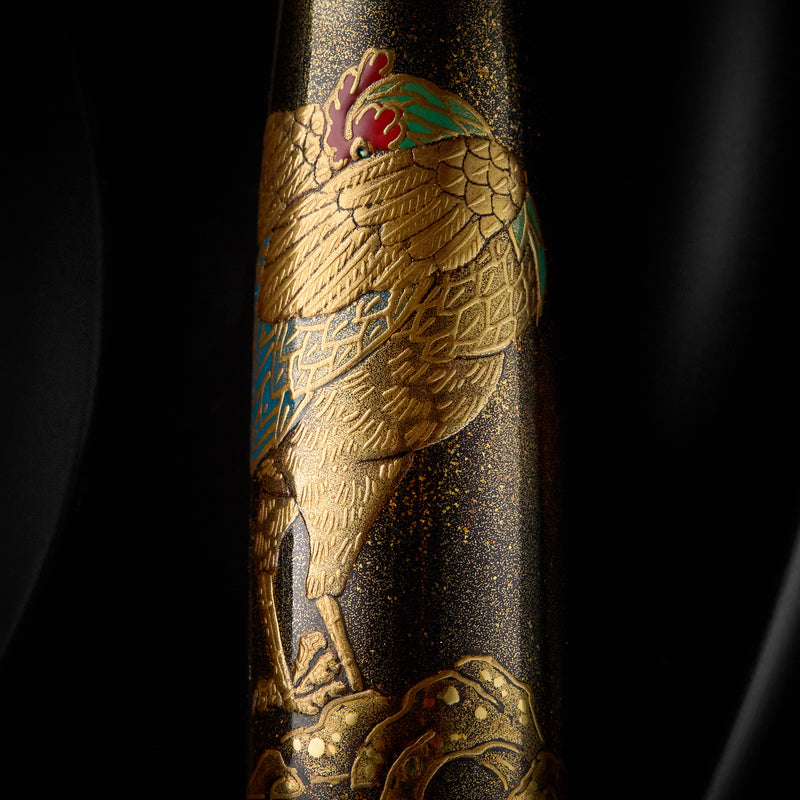TACCIA Empress Maki-e Fountain Pen - Golden Herald (Limited Edition)