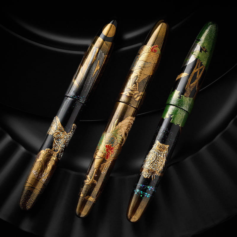 TACCIA Empress Maki-e Fountain Pen - Moonlit Falls (Limited Edition)